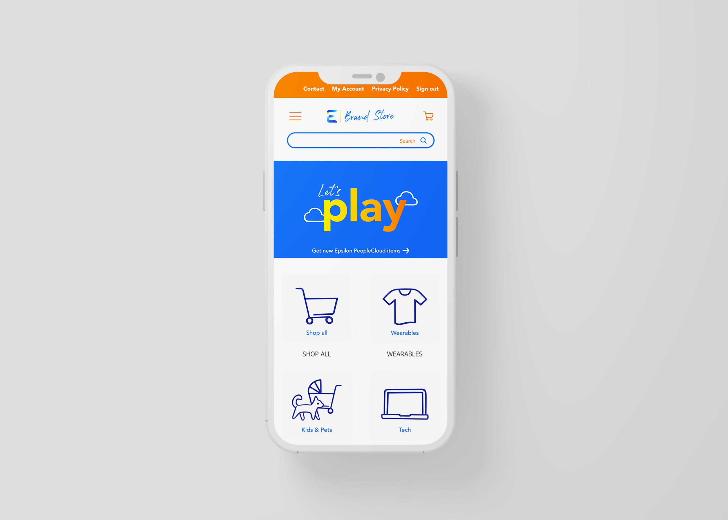 Image of a website.