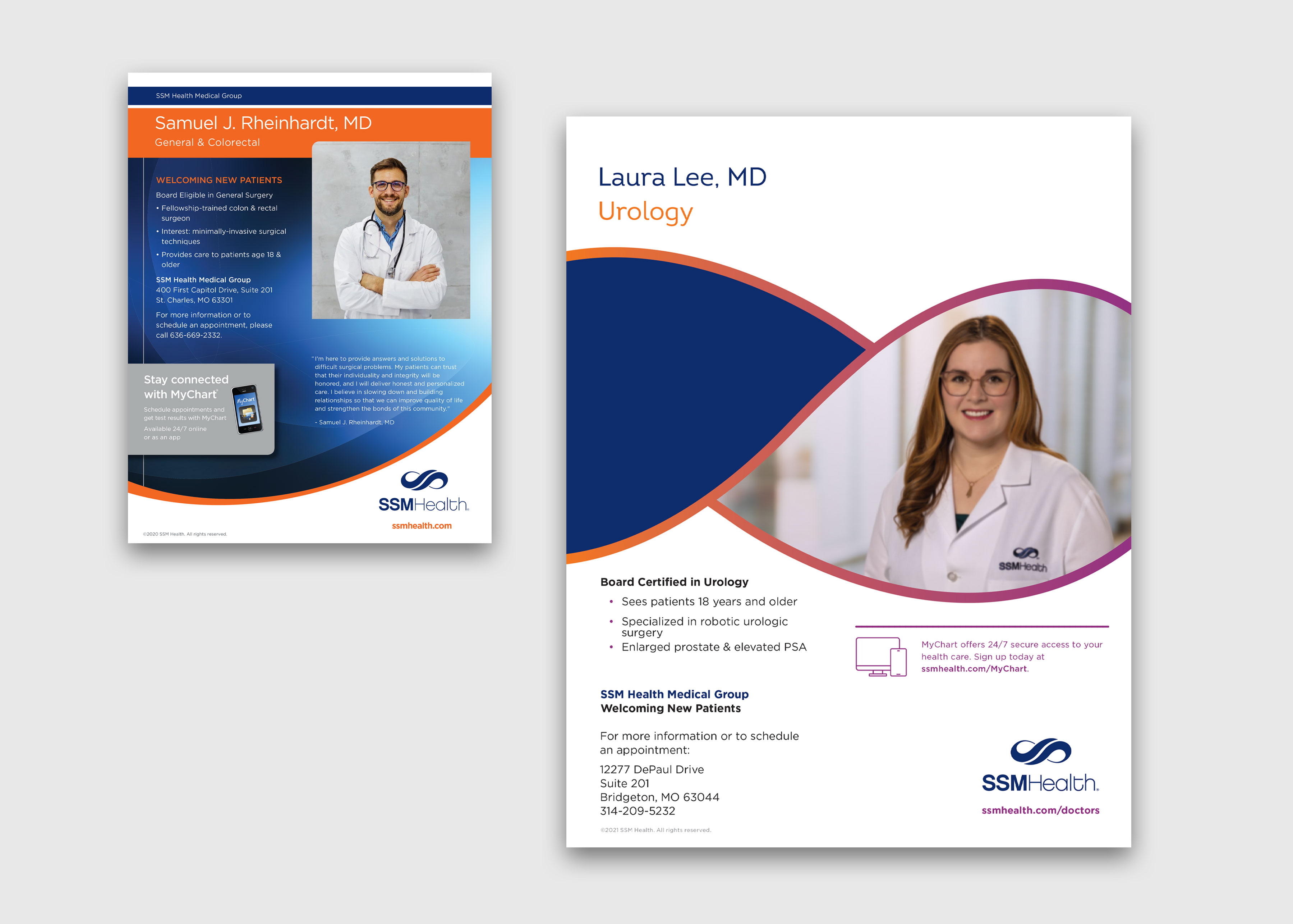 Images of flyers.